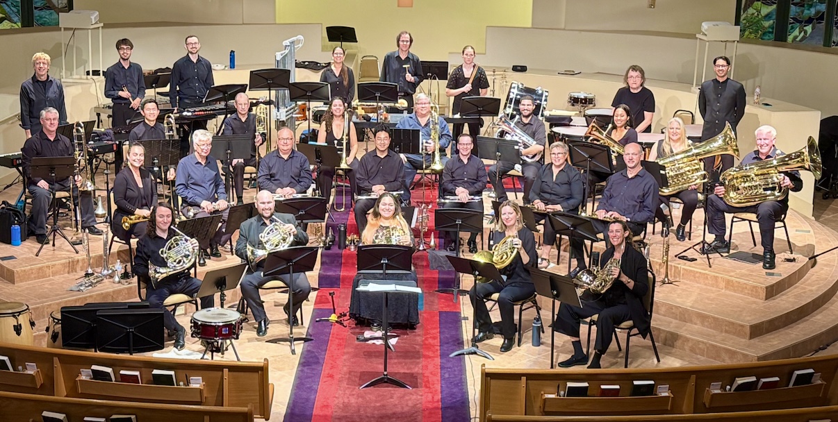 Picture from Finest City Brass ensemble